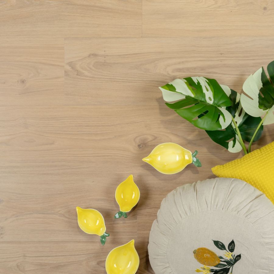 DD PVC plak Riante plank crème brûlée