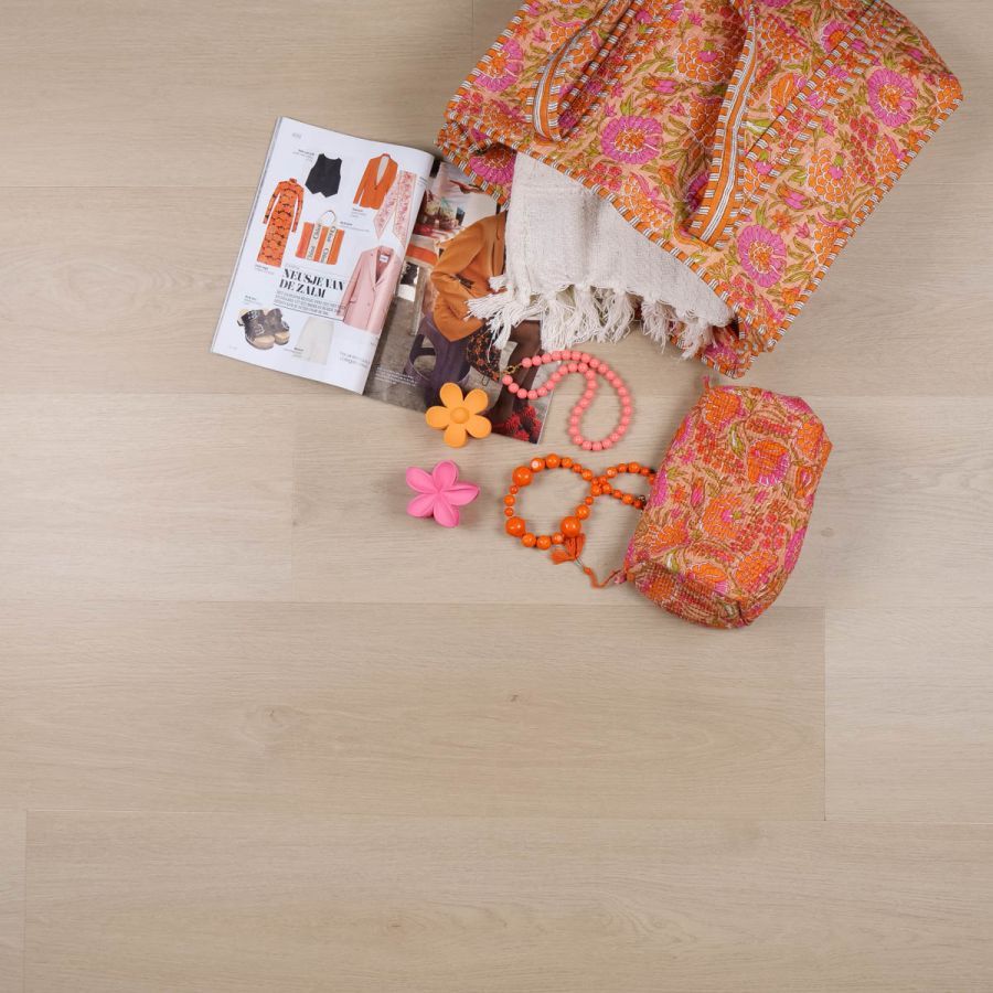 DD PVC plak Plank mandarijn